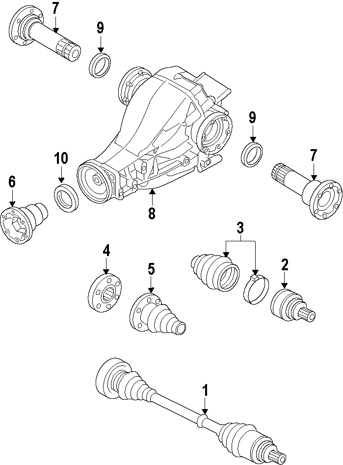 7REAR AXLE. AXLE SHAFTS & JOINTS. DIFFERENTIAL. DRIVE AXLES. PROPELLER SHAFT.https://images.simplepart.com/images/parts/motor/fullsize/F202070.png