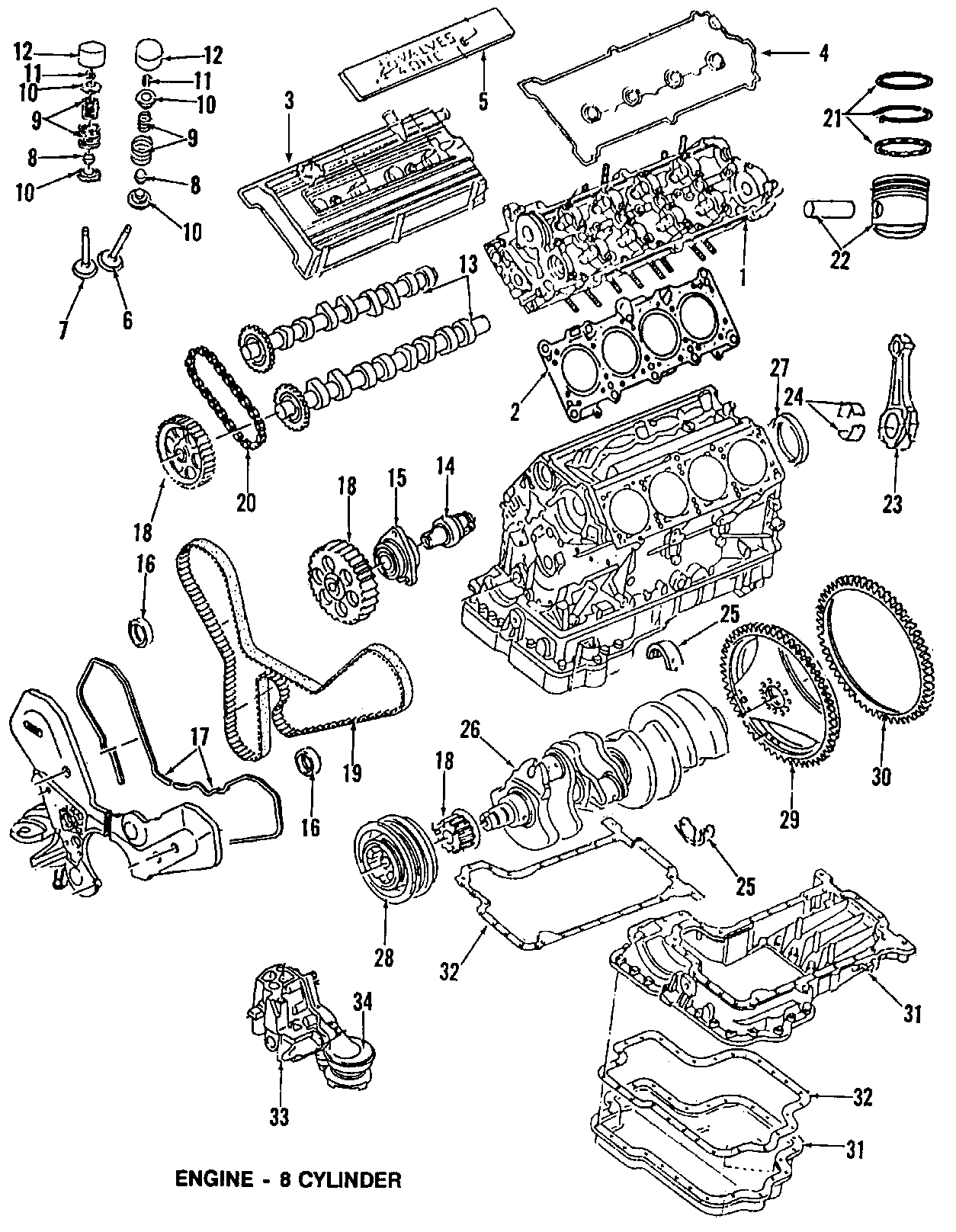 13CAMSHAFT & TIMING. CRANKSHAFT & BEARINGS. CYLINDER HEAD & VALVES. LUBRICATION. MOUNTS.https://images.simplepart.com/images/parts/motor/fullsize/F208080.png