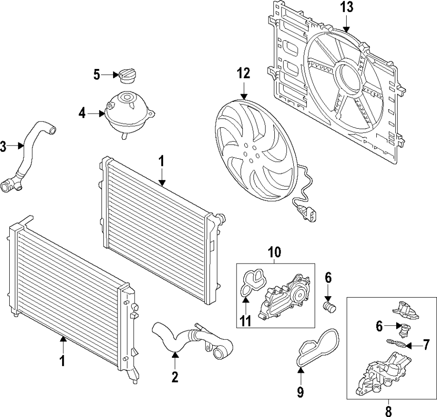 10COOLING SYSTEM. COOLING FAN. RADIATOR. WATER PUMP.https://images.simplepart.com/images/parts/motor/fullsize/F20B022.png