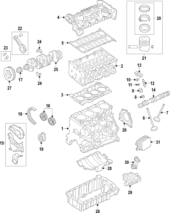 3CAMSHAFT & TIMING. CRANKSHAFT & BEARINGS. CYLINDER HEAD & VALVES. LUBRICATION. MOUNTS. PISTONS. RINGS & BEARINGS.https://images.simplepart.com/images/parts/motor/fullsize/F20B062.png