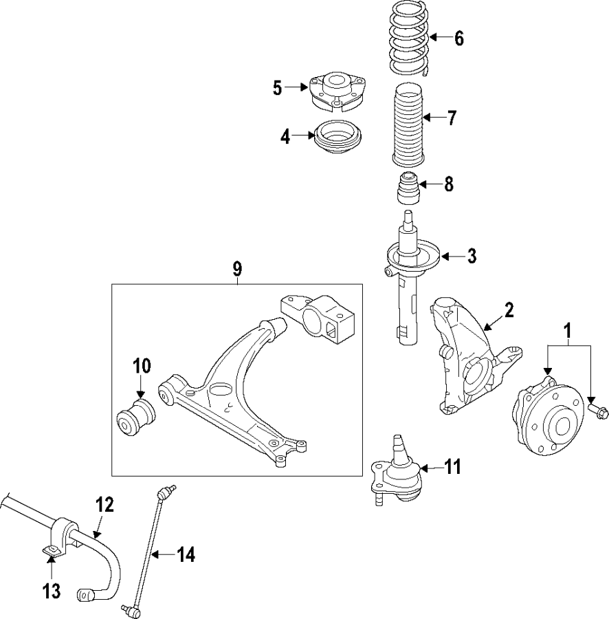 8FRONT SUSPENSION. LOWER CONTROL ARM. RIDE CONTROL. STABILIZER BAR. SUSPENSION COMPONENTS.https://images.simplepart.com/images/parts/motor/fullsize/F20C030.png