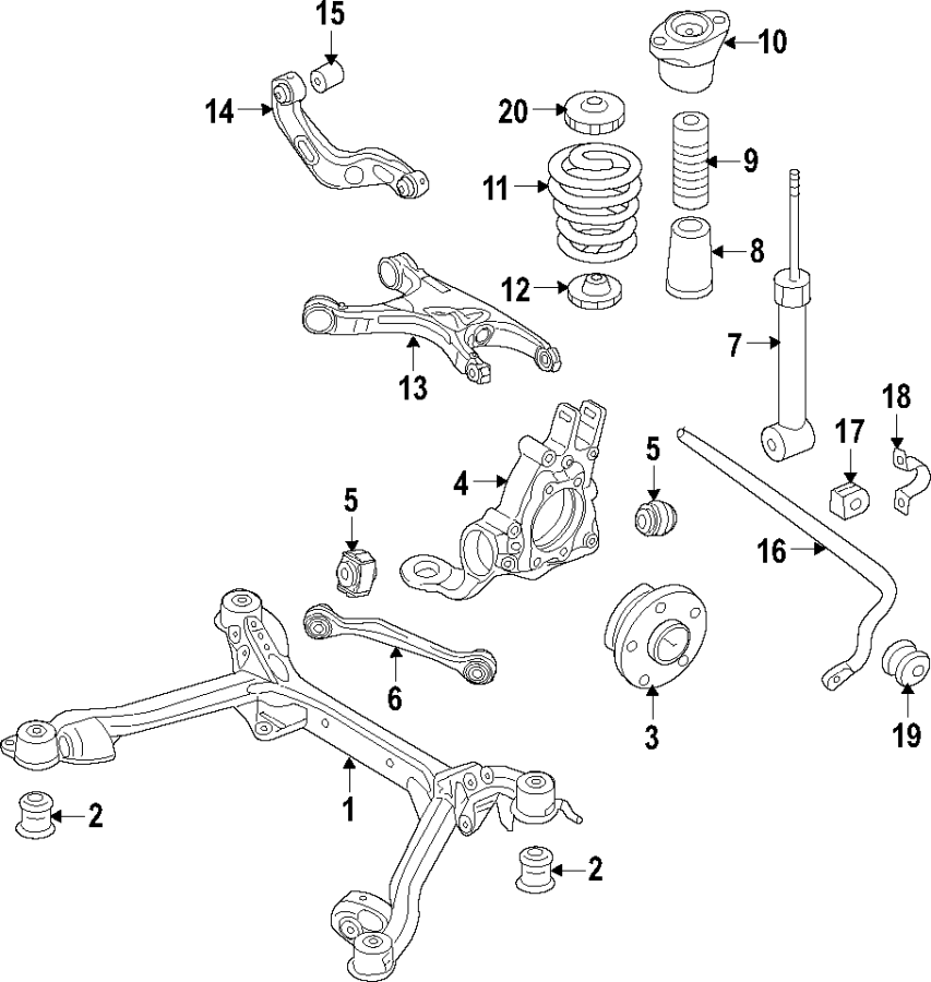 13Rear suspension.https://images.simplepart.com/images/parts/motor/fullsize/F20D080.png