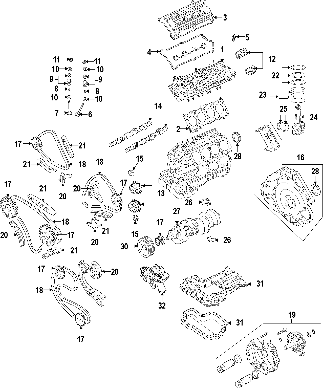 5CAMSHAFT & TIMING. CRANKSHAFT & BEARINGS. CYLINDER HEAD & VALVES. LUBRICATION. MOUNTS. PISTONS. RINGS & BEARINGS.https://images.simplepart.com/images/parts/motor/fullsize/F213040.png