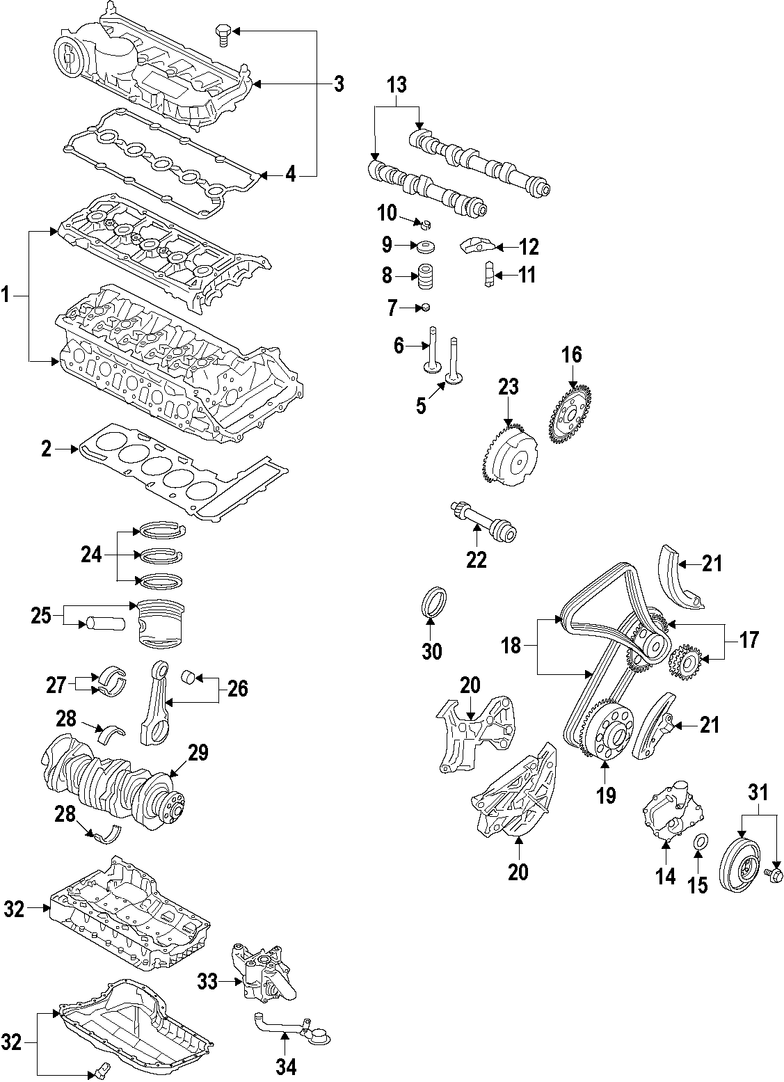 20CAMSHAFT & TIMING. CRANKSHAFT & BEARINGS. CYLINDER HEAD & VALVES. LUBRICATION. MOUNTS. PISTONS. RINGS & BEARINGS.https://images.simplepart.com/images/parts/motor/fullsize/F214055.png