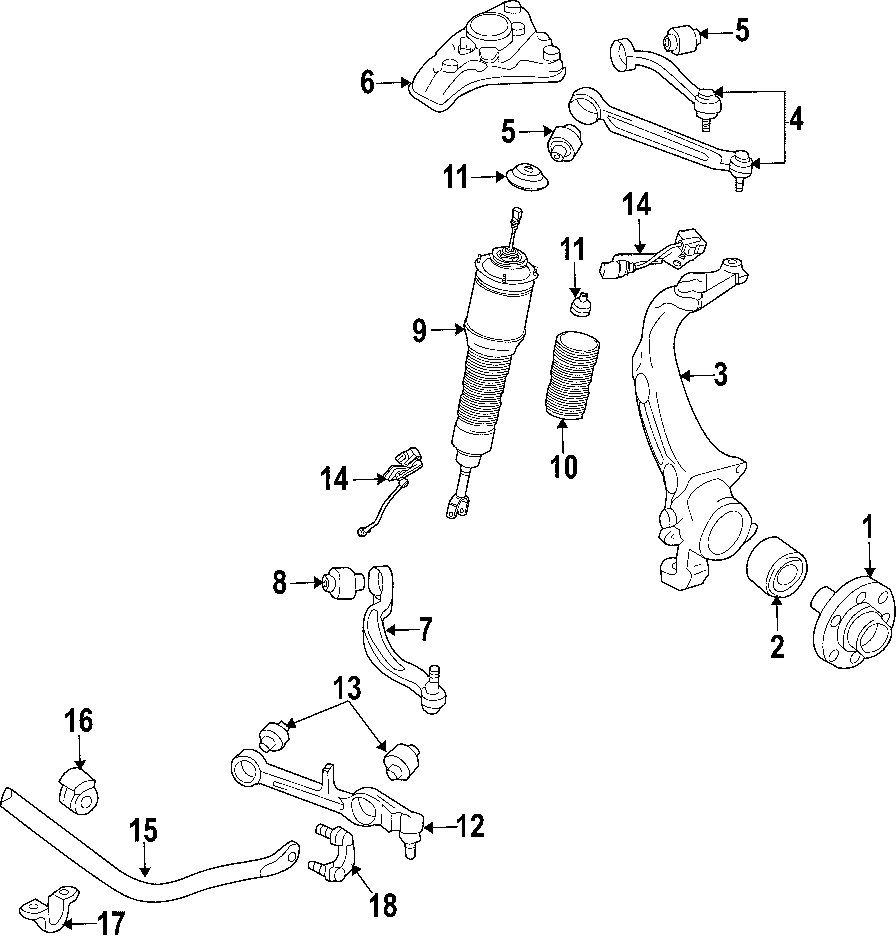 15FRONT SUSPENSION. LOWER CONTROL ARM. RIDE CONTROL. STABILIZER BAR. SUSPENSION COMPONENTS.https://images.simplepart.com/images/parts/motor/fullsize/F220050.png