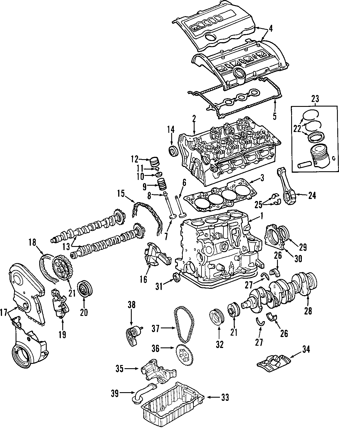 18CAMSHAFT & TIMING. CRANKSHAFT & BEARINGS. CYLINDER HEAD & VALVES. LUBRICATION. MOUNTS. PISTONS. RINGS & BEARINGS.https://images.simplepart.com/images/parts/motor/fullsize/F259050.png