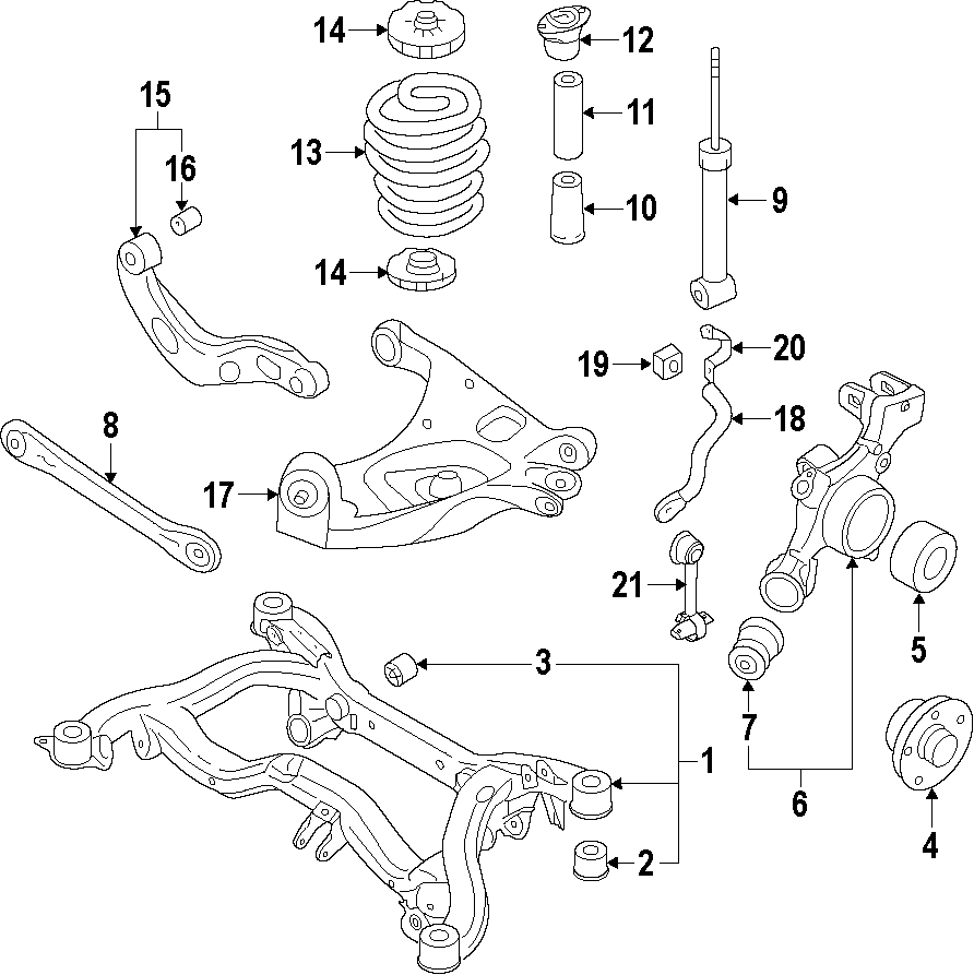 3REAR SUSPENSION. LOWER CONTROL ARM. STABILIZER BAR. SUSPENSION COMPONENTS. UPPER CONTROL ARM.https://images.simplepart.com/images/parts/motor/fullsize/F259115.png