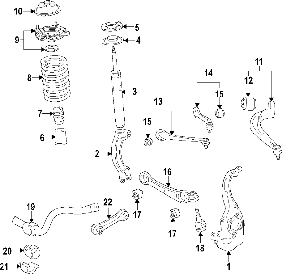 8FRONT SUSPENSION. LOWER CONTROL ARM. STABILIZER BAR. SUSPENSION COMPONENTS. UPPER CONTROL ARM.https://images.simplepart.com/images/parts/motor/fullsize/F25D065.png