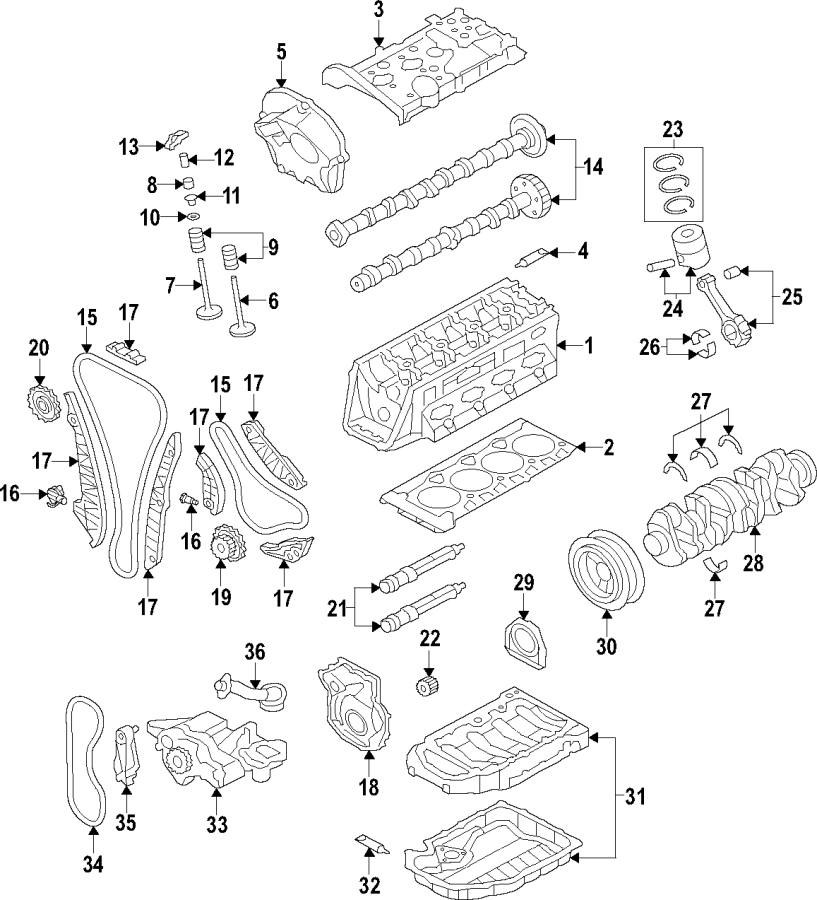 2CAMSHAFT & TIMING. CRANKSHAFT & BEARINGS. CYLINDER HEAD & VALVES. LUBRICATION. MOUNTS. PISTONS. RINGS & BEARINGS.https://images.simplepart.com/images/parts/motor/fullsize/F25I020.png