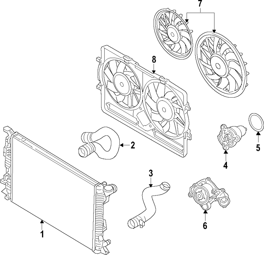 8COOLING SYSTEM. COOLING FAN. RADIATOR. WATER PUMP.https://images.simplepart.com/images/parts/motor/fullsize/F25J010.png