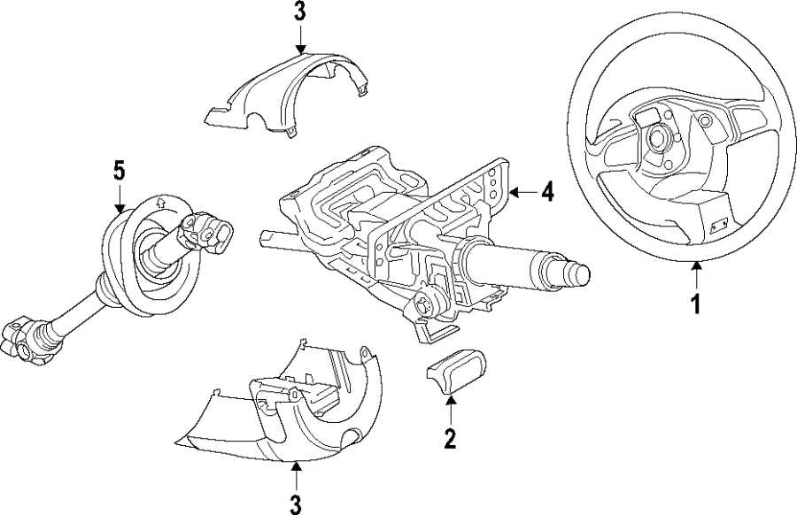 3STEERING COLUMN. STEERING WHEEL.https://images.simplepart.com/images/parts/motor/fullsize/F25J070.png