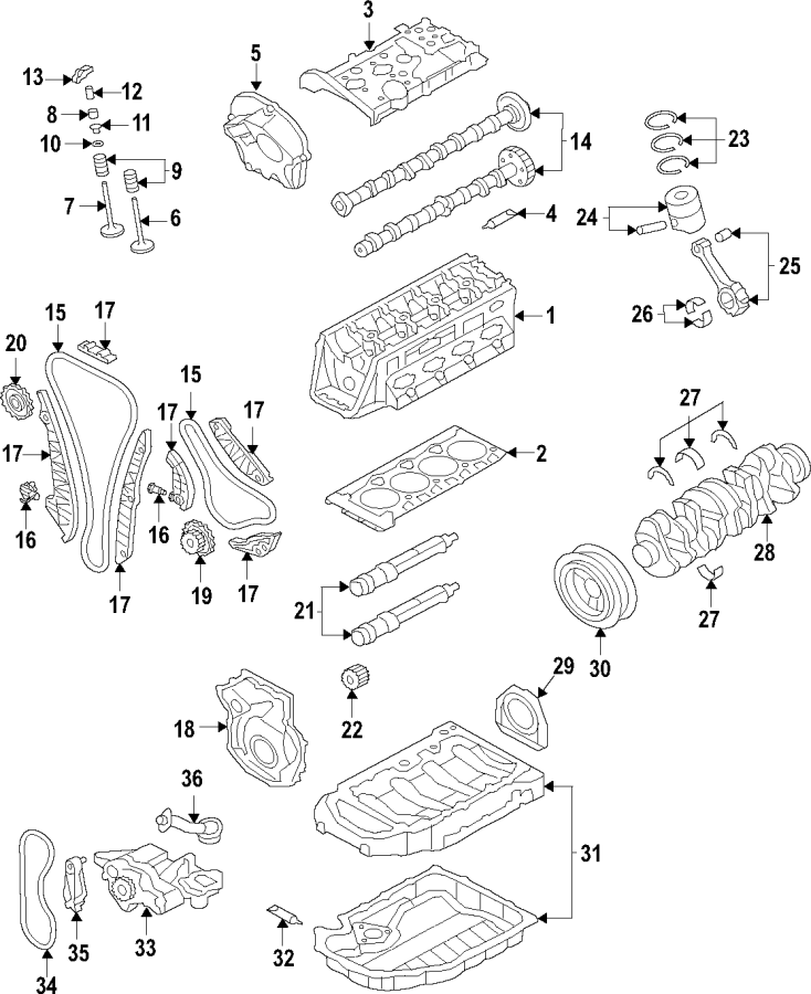 1CAMSHAFT & TIMING. CRANKSHAFT & BEARINGS. CYLINDER HEAD & VALVES. LUBRICATION. MOUNTS. PISTONS. RINGS & BEARINGS.https://images.simplepart.com/images/parts/motor/fullsize/F25K020.png