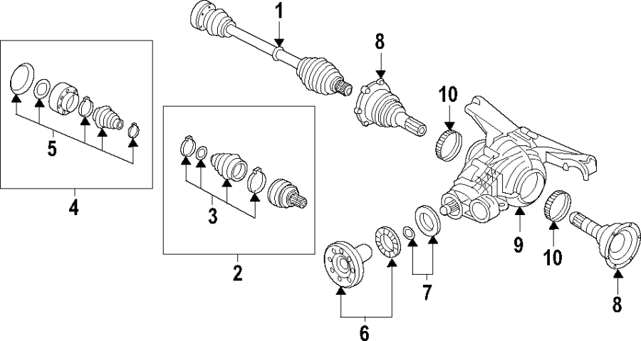 9REAR AXLE. AXLE SHAFTS & JOINTS. DIFFERENTIAL. DRIVE AXLES. PROPELLER SHAFT.https://images.simplepart.com/images/parts/motor/fullsize/F25L080.png