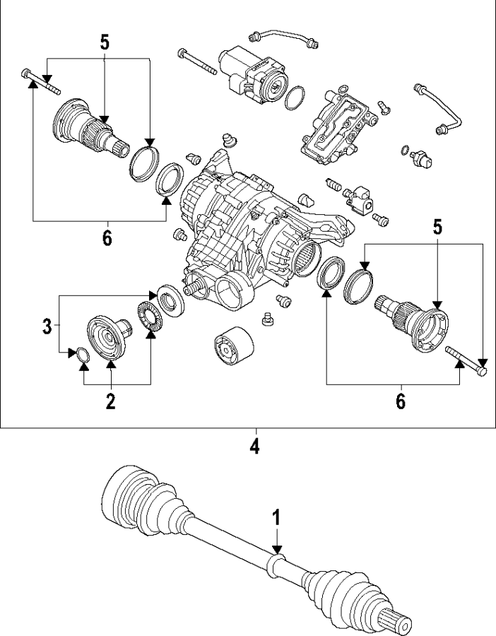 2Rear axle. Differential. Drive axles. Propeller shaft.https://images.simplepart.com/images/parts/motor/fullsize/F25N220.png