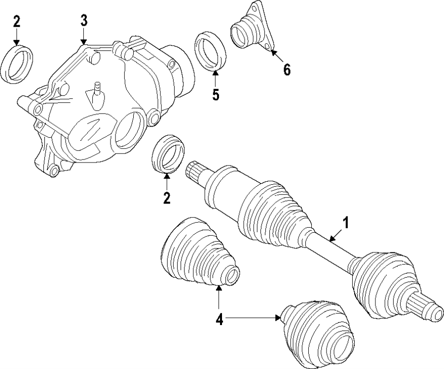 1DRIVE AXLES. AXLE SHAFTS & JOINTS. DIFFERENTIAL. FRONT AXLE. PROPELLER SHAFT.https://images.simplepart.com/images/parts/motor/fullsize/F26C050.png