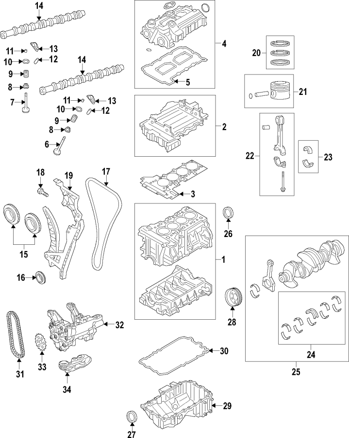 CAMSHAFT & TIMING. CRANKSHAFT & BEARINGS. CYLINDER HEAD & VALVES. LUBRICATION. MOUNTS. PISTONS. RINGS & BEARINGS.https://images.simplepart.com/images/parts/motor/fullsize/F26D027.png