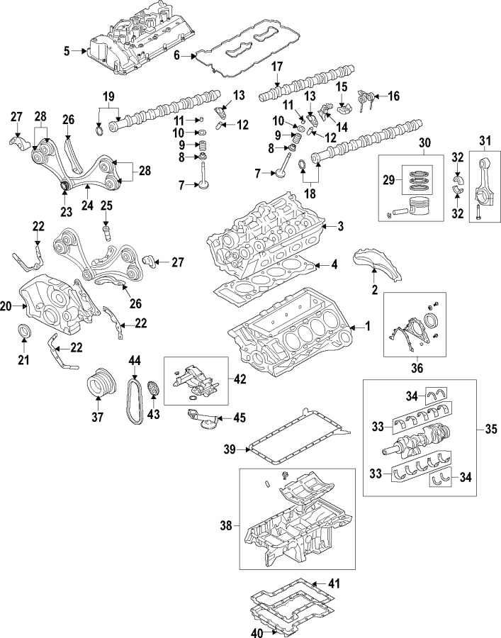 7CAMSHAFT & TIMING. CRANKSHAFT & BEARINGS. CYLINDER HEAD & VALVES. LUBRICATION. MOUNTS. PISTONS. RINGS & BEARINGS.https://images.simplepart.com/images/parts/motor/fullsize/F26D040.png