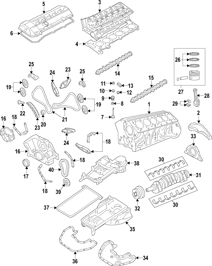 29CAMSHAFT & TIMING. CRANKSHAFT & BEARINGS. CYLINDER HEAD & VALVES. LUBRICATION. MOUNTS. PISTONS. RINGS & BEARINGS.https://images.simplepart.com/images/parts/motor/fullsize/F26D045.png