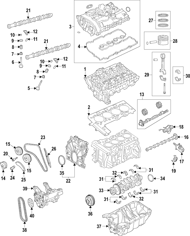 17CAMSHAFT & TIMING. CRANKSHAFT & BEARINGS. CYLINDER HEAD & VALVES. LUBRICATION. MOUNTS. PISTONS. RINGS & BEARINGS.https://images.simplepart.com/images/parts/motor/fullsize/F26G050.png