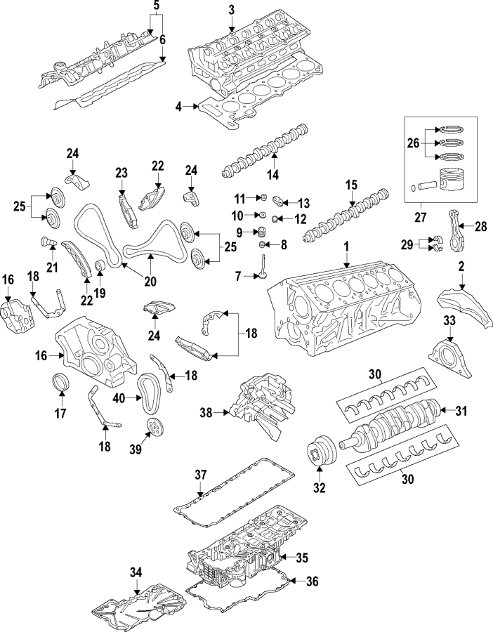 16Camshaft & timing. Crankshaft & bearings. Cylinder head & valves. Lubrication. Mounts. Pistons. Rings & bearings.https://images.simplepart.com/images/parts/motor/fullsize/F26H080.png