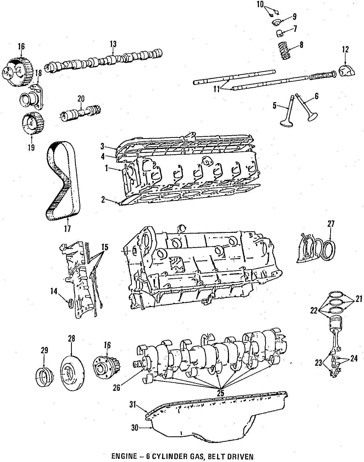 10CAMSHAFT & TIMING. CRANKSHAFT & BEARINGS. CYLINDER HEAD & VALVES. LUBRICATION. MOUNTS. PISTONS. RINGS & BEARINGS.https://images.simplepart.com/images/parts/motor/fullsize/F270050.png