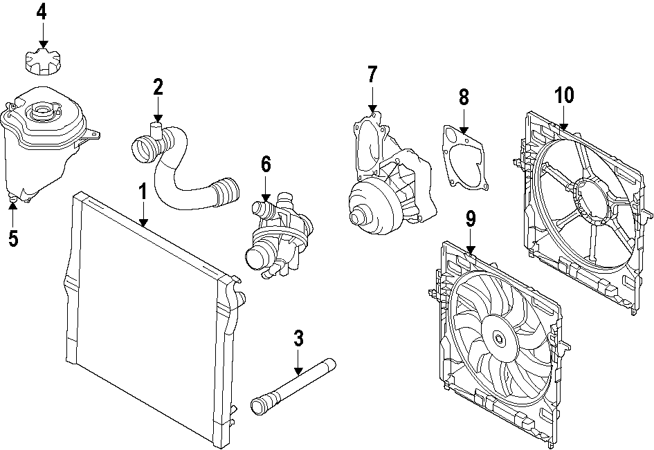 1COOLING SYSTEM. COOLING FAN. RADIATOR. WATER PUMP.https://images.simplepart.com/images/parts/motor/fullsize/F273035.png