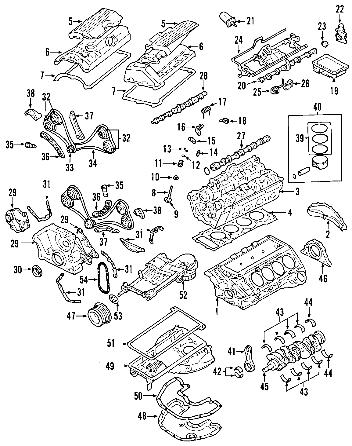 15CAMSHAFT & TIMING. CRANKSHAFT & BEARINGS. CYLINDER HEAD & VALVES. LUBRICATION. MOUNTS. PISTONS. RINGS & BEARINGS.https://images.simplepart.com/images/parts/motor/fullsize/F273120.png