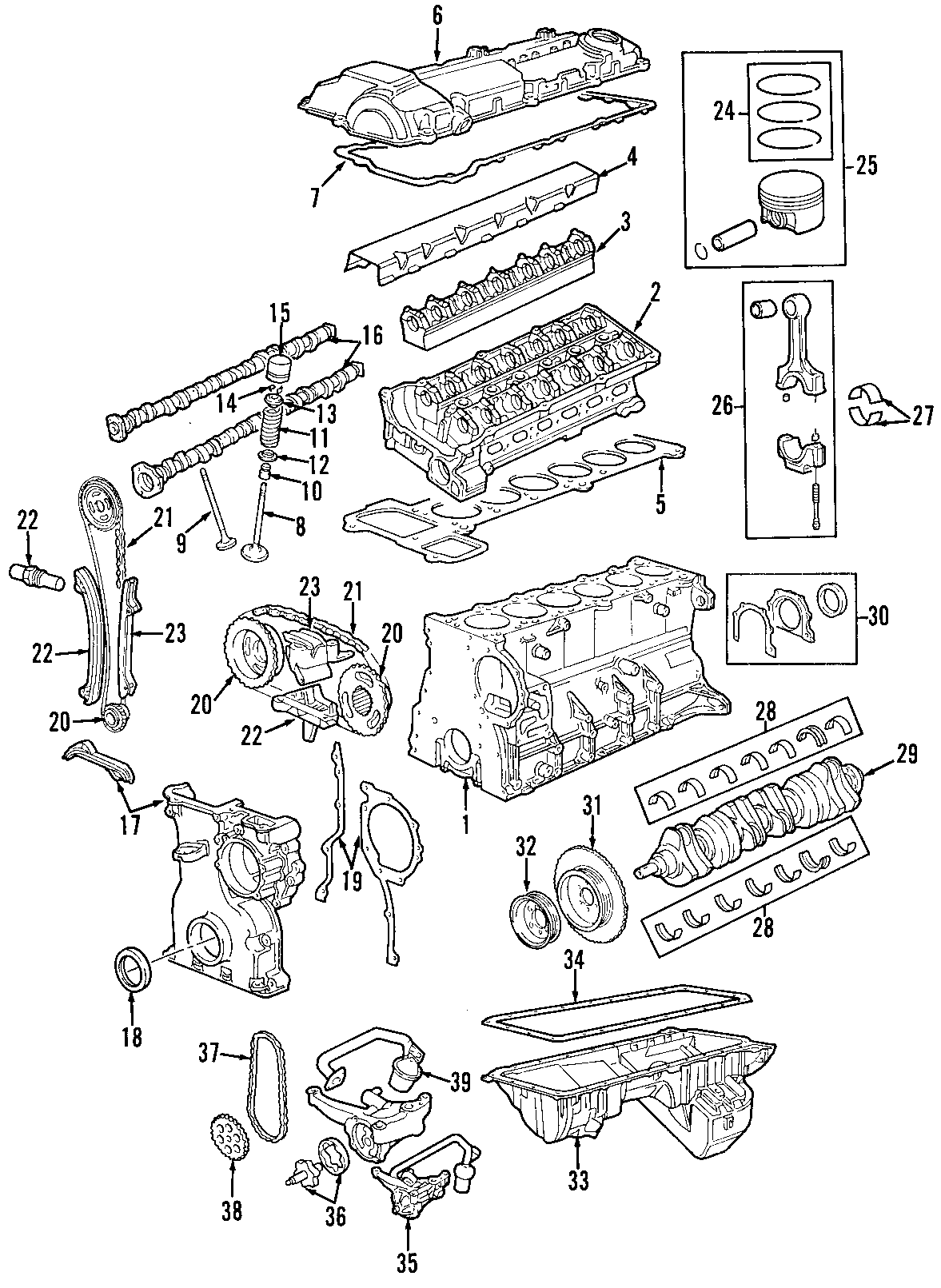 12CAMSHAFT & TIMING. CRANKSHAFT & BEARINGS. CYLINDER HEAD & VALVES. LUBRICATION. MOUNTS. PISTONS. RINGS & BEARINGS.https://images.simplepart.com/images/parts/motor/fullsize/F276047.png