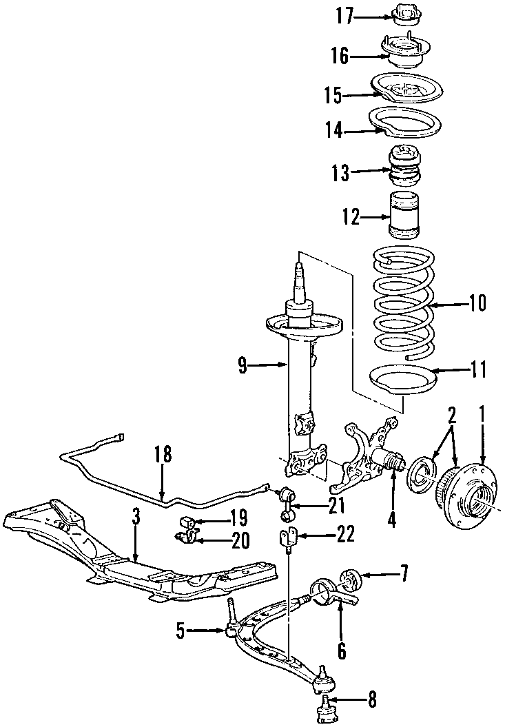 10FRONT SUSPENSION. LOWER CONTROL ARM. STABILIZER BAR. SUSPENSION COMPONENTS.https://images.simplepart.com/images/parts/motor/fullsize/F276050.png