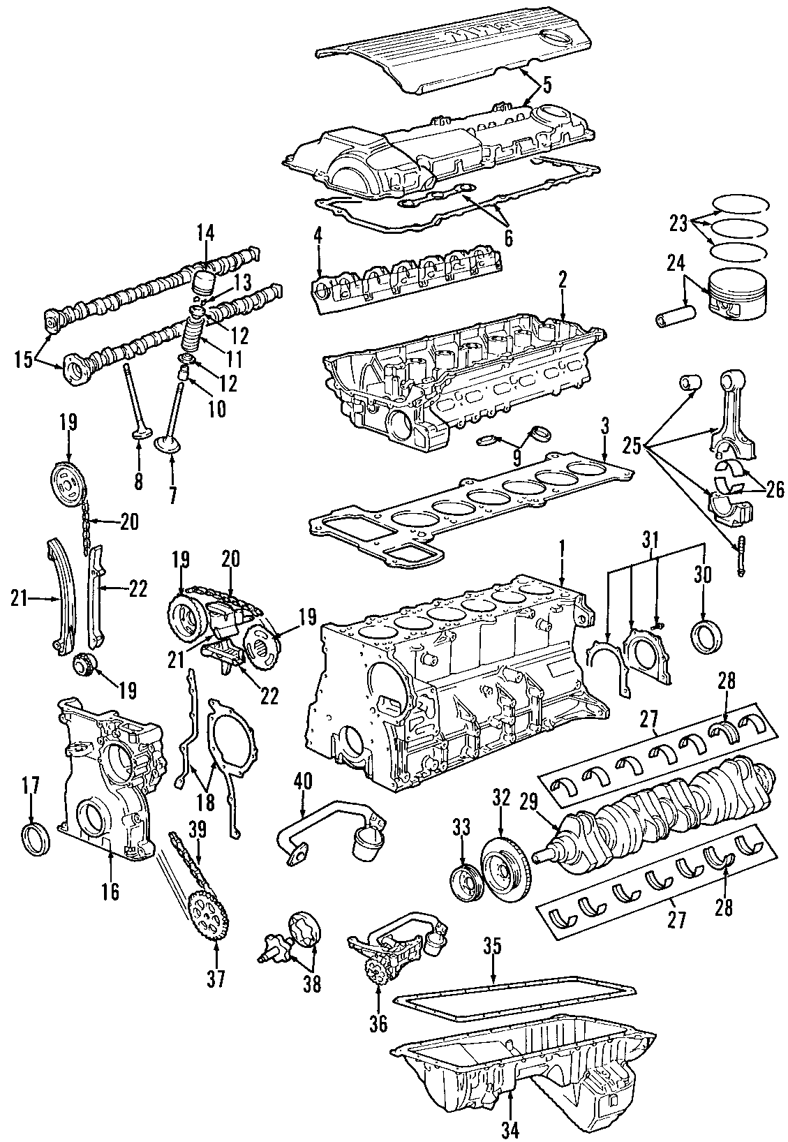 40CAMSHAFT & TIMING. CRANKSHAFT & BEARINGS. CYLINDER HEAD & VALVES. LUBRICATION. MOUNTS. PISTONS. RINGS & BEARINGS.https://images.simplepart.com/images/parts/motor/fullsize/F278050.png