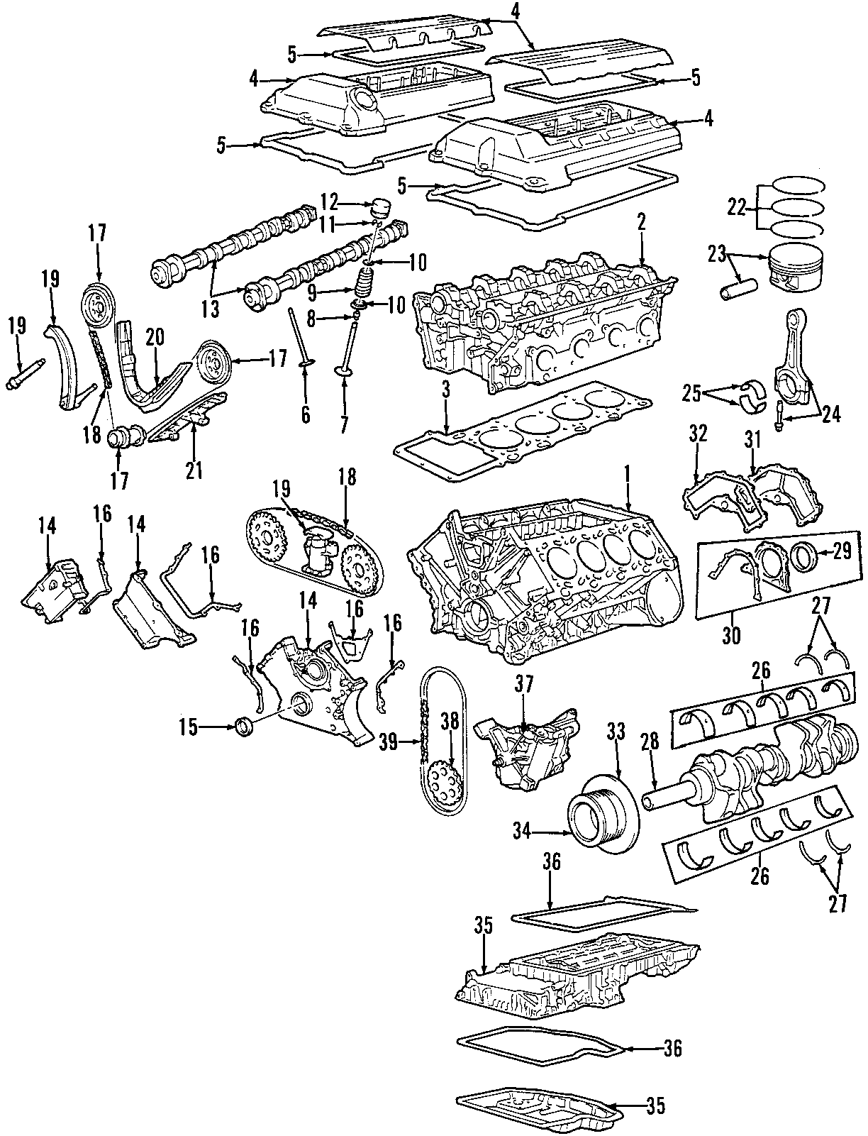 37CAMSHAFT & TIMING. CRANKSHAFT & BEARINGS. CYLINDER HEAD & VALVES. LUBRICATION. MOUNTS. PISTONS. RINGS & BEARINGS.https://images.simplepart.com/images/parts/motor/fullsize/F279040.png