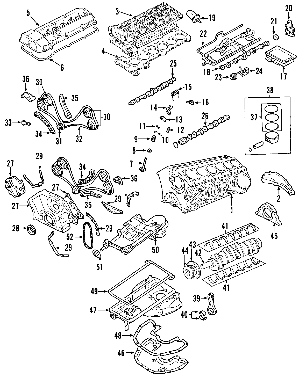 41CAMSHAFT & TIMING. CRANKSHAFT & BEARINGS. CYLINDER HEAD & VALVES. LUBRICATION. MOUNTS. PISTONS. RINGS & BEARINGS.https://images.simplepart.com/images/parts/motor/fullsize/F279055.png