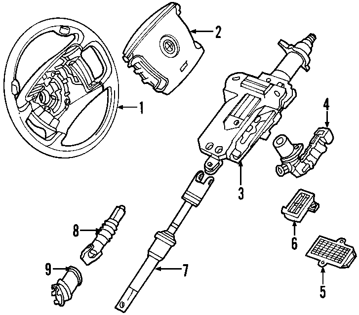 1STEERING COLUMN.https://images.simplepart.com/images/parts/motor/fullsize/F279085.png