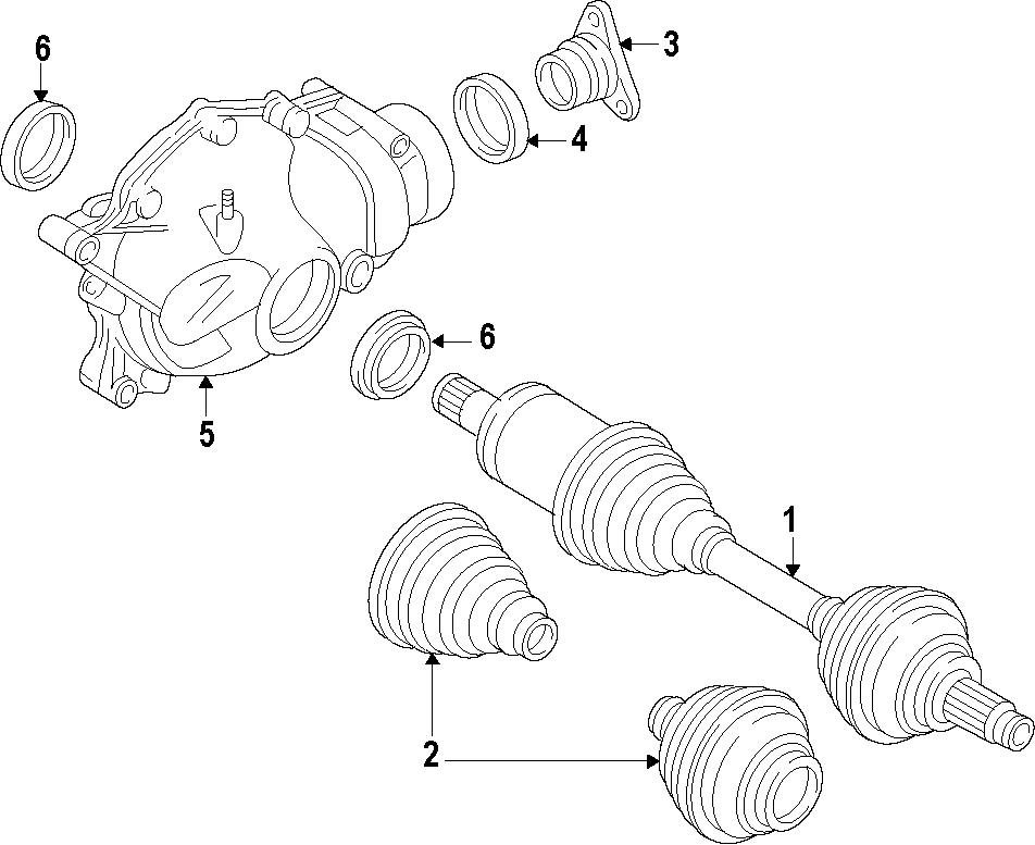 DRIVE AXLES. AXLE SHAFTS & JOINTS. DIFFERENTIAL. FRONT AXLE. PROPELLER SHAFT.https://images.simplepart.com/images/parts/motor/fullsize/F27A055.png