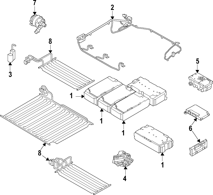 HYBRID COMPONENTS. BATTERY.