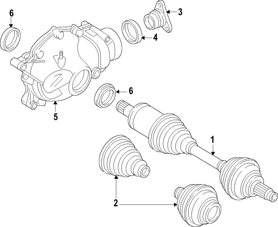 2DRIVE AXLES. AXLE SHAFTS & JOINTS. DIFFERENTIAL. FRONT AXLE. PROPELLER SHAFT.https://images.simplepart.com/images/parts/motor/fullsize/F27D060.png