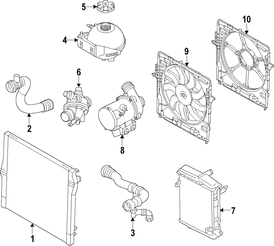 1COOLING SYSTEM. COOLING FAN. RADIATOR. WATER PUMP.https://images.simplepart.com/images/parts/motor/fullsize/F27F025.png