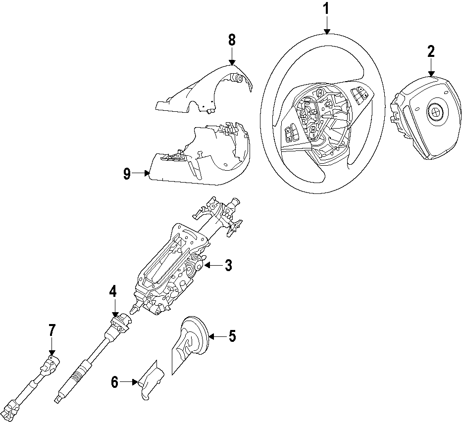 3STEERING COLUMN. STEERING WHEEL.https://images.simplepart.com/images/parts/motor/fullsize/F27F080.png