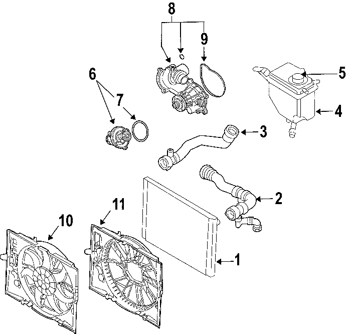 1COOLING SYSTEM. COOLING FAN. RADIATOR. WATER PUMP.https://images.simplepart.com/images/parts/motor/fullsize/F281037.png