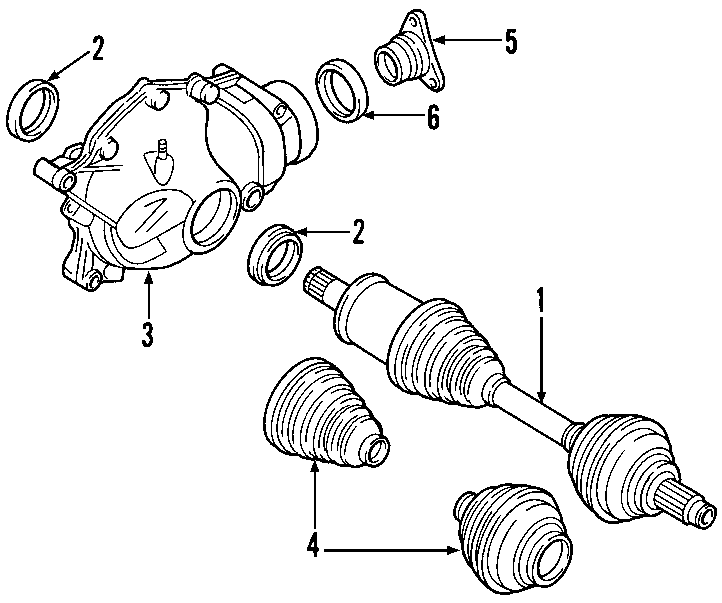 3DRIVE AXLES. AXLE SHAFTS & JOINTS. DIFFERENTIAL. FRONT AXLE. PROPELLER SHAFT.https://images.simplepart.com/images/parts/motor/fullsize/F285060.png