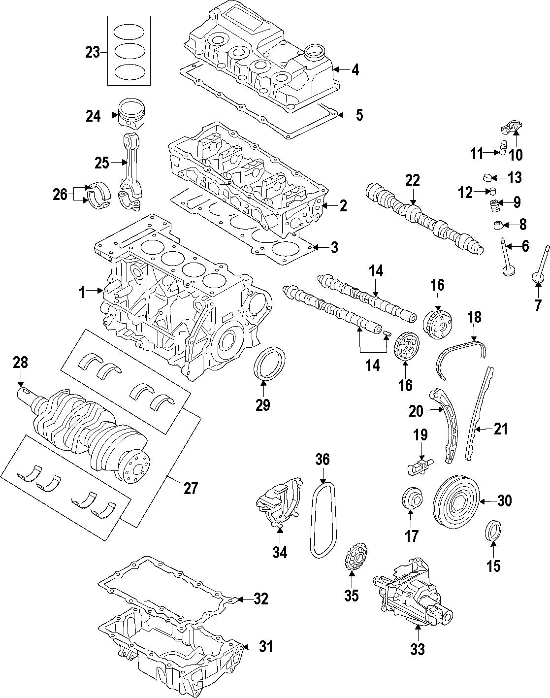 6CAMSHAFT & TIMING. CRANKSHAFT & BEARINGS. CYLINDER HEAD & VALVES. LUBRICATION. MOUNTS. PISTONS. RINGS & BEARINGS.https://images.simplepart.com/images/parts/motor/fullsize/F288040.png