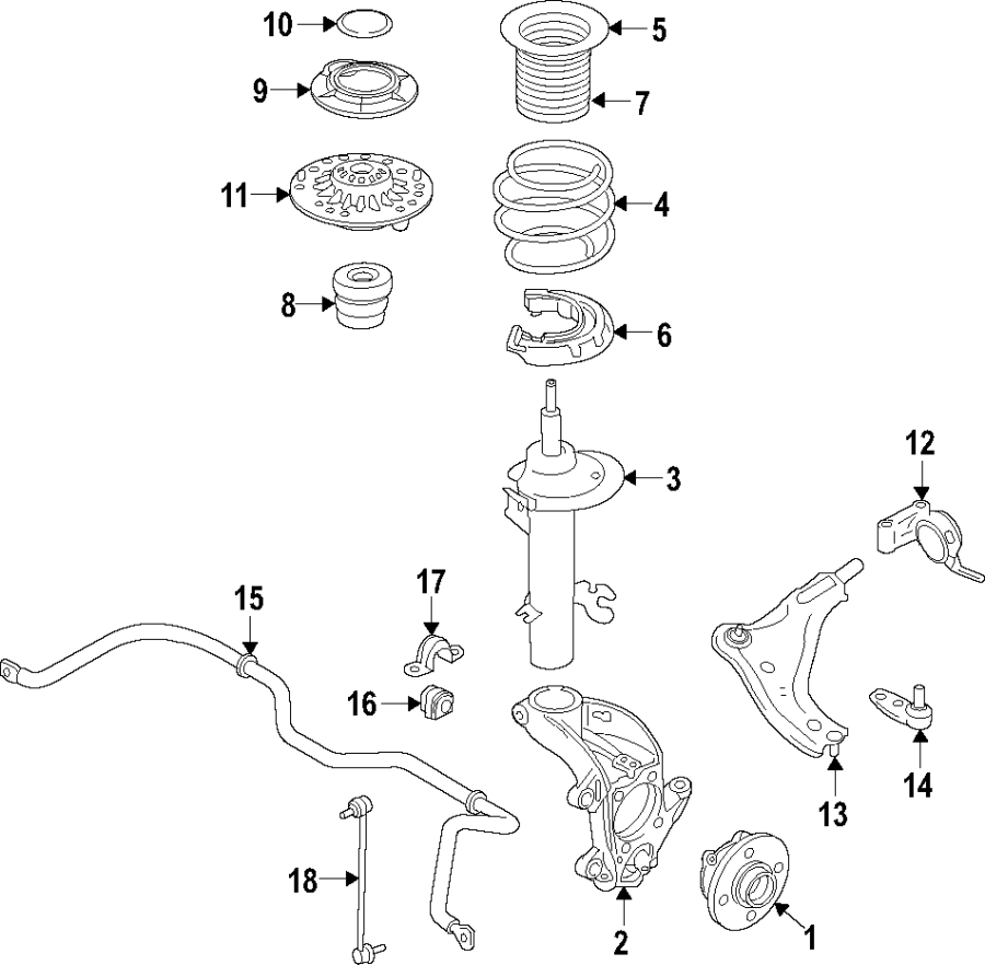 2FRONT SUSPENSION. LOWER CONTROL ARM. RIDE CONTROL. STABILIZER BAR. SUSPENSION COMPONENTS.https://images.simplepart.com/images/parts/motor/fullsize/F28F040.png