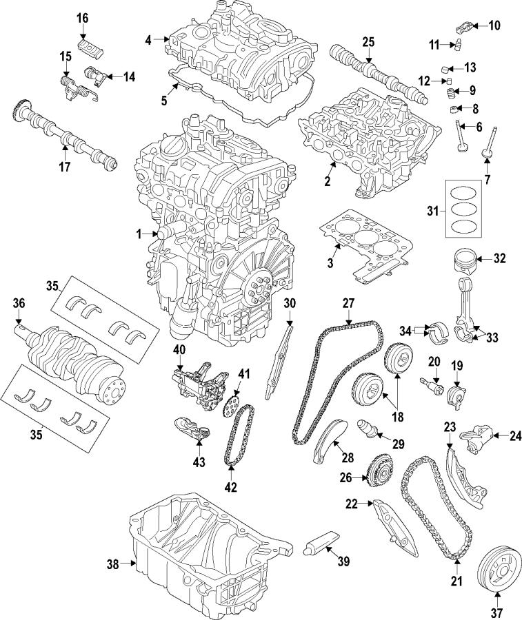 30CAMSHAFT & TIMING. CRANKSHAFT & BEARINGS. CYLINDER HEAD & VALVES. LUBRICATION. MOUNTS. PISTONS. RINGS & BEARINGS.https://images.simplepart.com/images/parts/motor/fullsize/F28K020.png