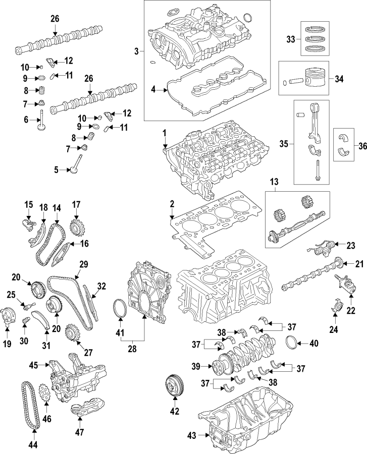 42CAMSHAFT & TIMING. CRANKSHAFT & BEARINGS. CYLINDER HEAD & VALVES. LUBRICATION. MOUNTS. PISTONS. RINGS & BEARINGS.https://images.simplepart.com/images/parts/motor/fullsize/F28N030.png