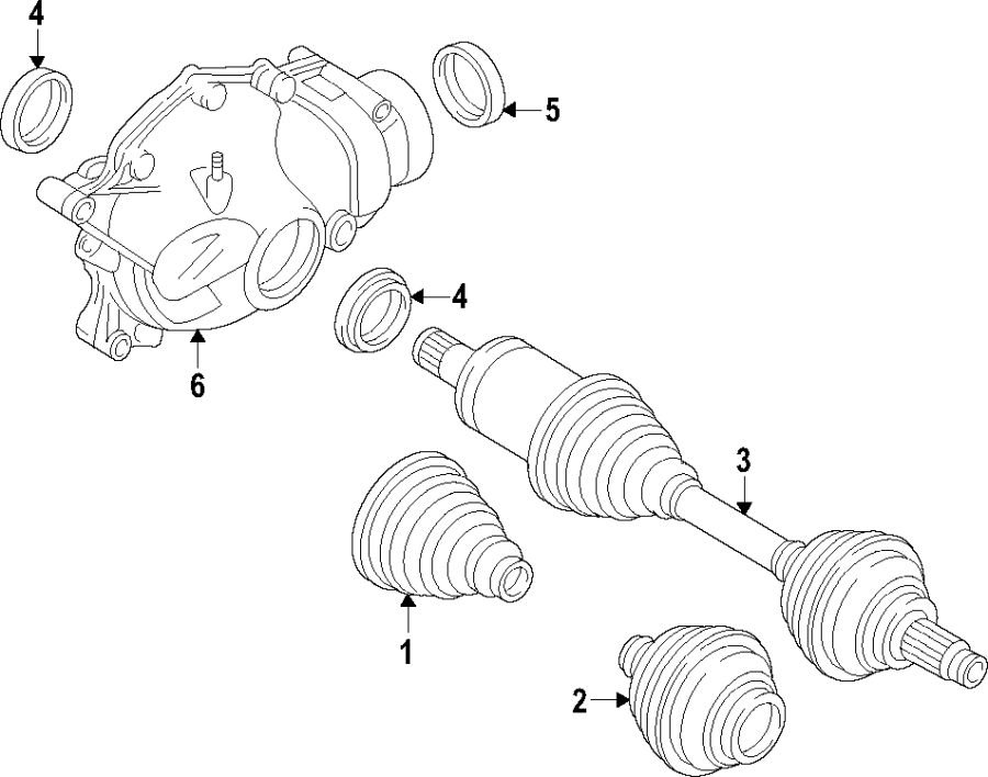 3Drive axles. Axle shafts & joints. Front axle. Propeller shaft.https://images.simplepart.com/images/parts/motor/fullsize/F28T100.png