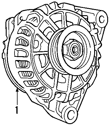 Diagram ALTERNATOR. for your Ford Fusion  