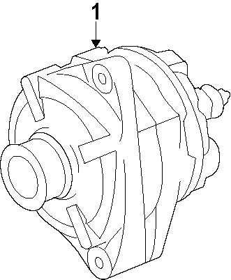 Diagram ALTERNATOR. for your 2014 Jaguar XF 5.0L V8 A/T RWD Supercharged Sedan 