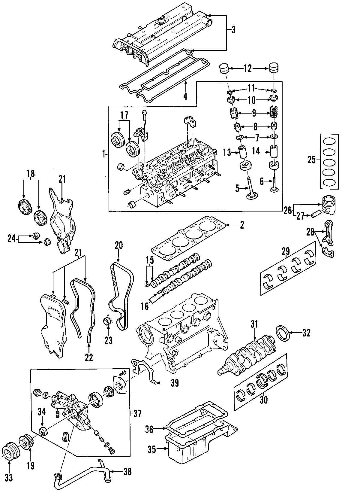 9CAMSHAFT & TIMING. CRANKSHAFT & BEARINGS. CYLINDER HEAD & VALVES. LUBRICATION. MOUNTS. PISTONS. RINGS & BEARINGS.https://images.simplepart.com/images/parts/motor/fullsize/F320050.png