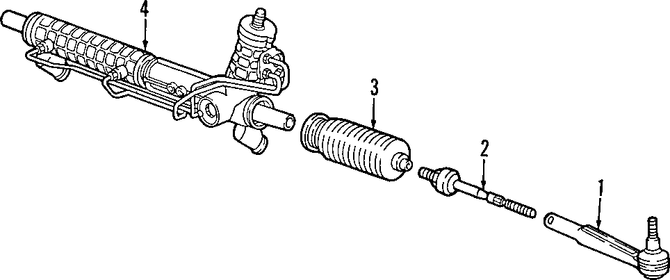 Diagram P/S PUMP & HOSES. STEERING GEAR & LINKAGE. for your 2014 Porsche Cayenne  Diesel Platinum Edition Sport Utility 