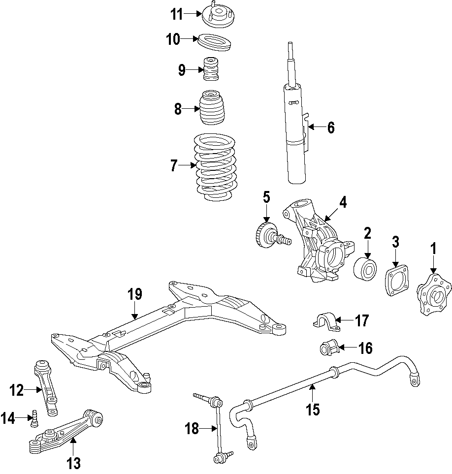 12FRONT SUSPENSION. LOWER CONTROL ARM. STABILIZER BAR. SUSPENSION COMPONENTS.https://images.simplepart.com/images/parts/motor/fullsize/F40D050.png